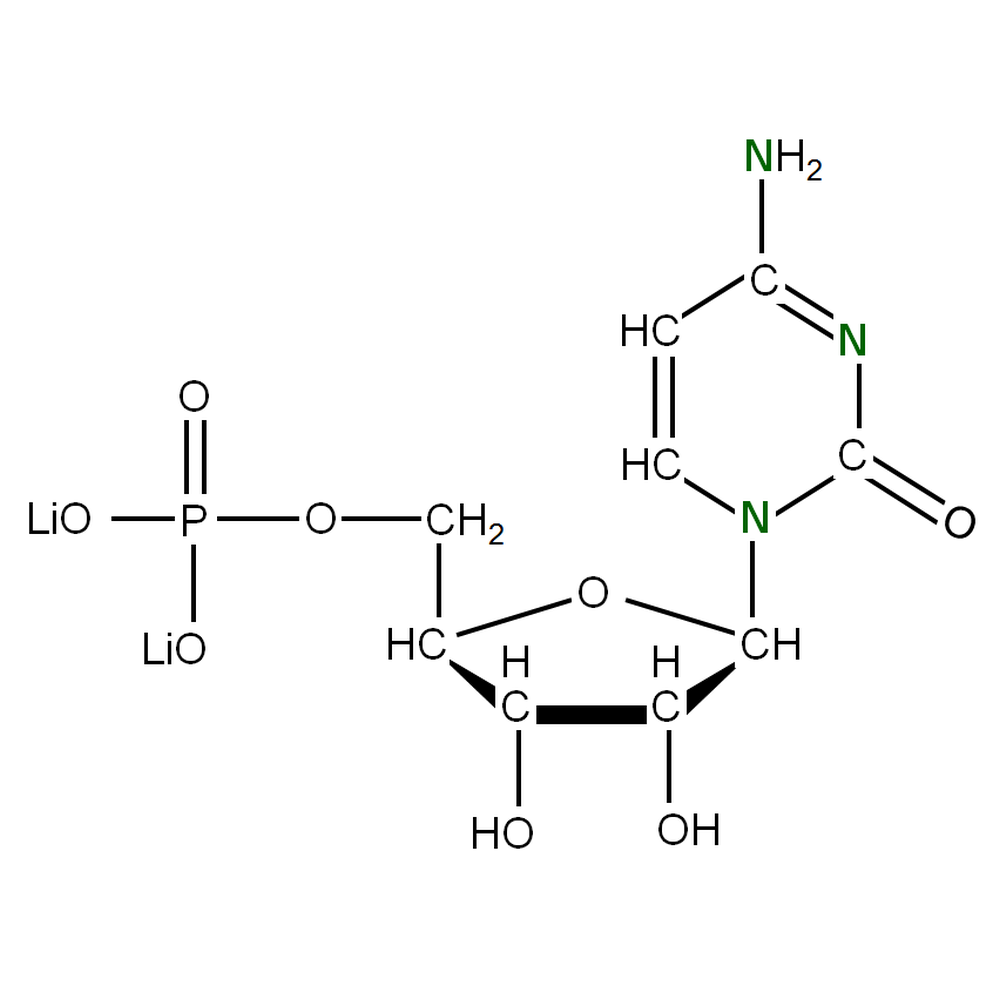 U-15N Cytidine 5'- monophosphate lithium salt solution