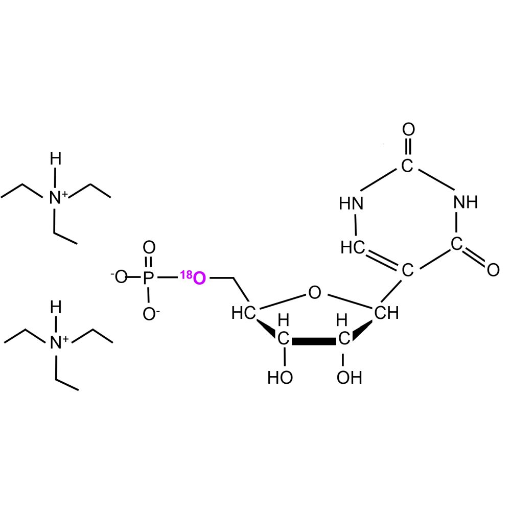Pseudouridine-5’-18O- monophosphate triethylammonium salt