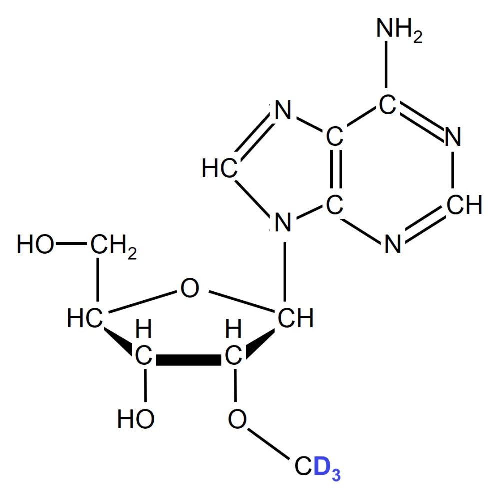 2'-O-Methyl(D3)-Adenosine,  powder