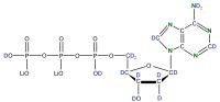 U--2H 15N Deoxycytidine 5'- triphosphate lithium salt  solution