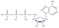 U-2H Adenosine 5'- triphosphate  lithium salt solution