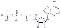 U-2H 15N Adenosine 5'- triphosphate lithium salt  solution