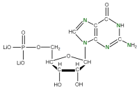 U-15N Guanosine 5'- monophosphate lithium salt  solution
