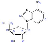 U-2H Deoxyriboadenosine  powder
