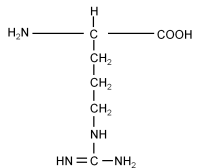 unlabelled L-Arginine  hydrochloride powder