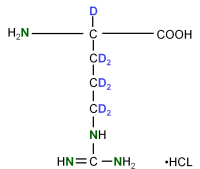 2H 15N  L-Arginine  hydrochloride powder