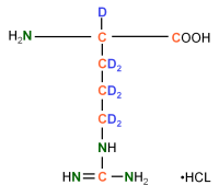 2H 13C 15N  L-Arginine  hydrochloride powder