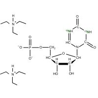 Pseudouridine-5’- monophosphate 15N2, triethylammonium salt powder
